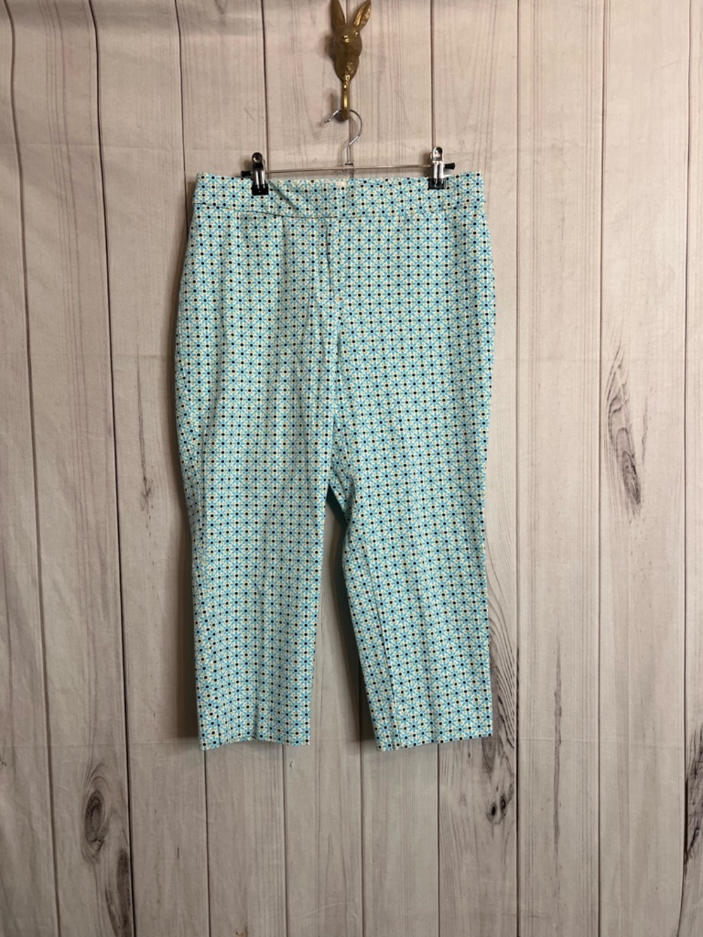 Talbots Light Blue Geometric Print Men’s Pants